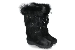 Damen Oscar Sport Oscar Fellstiefel JULIA- nero/ schwarz