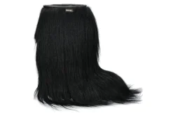 Damen Oscar Sport Damen-Fellstiefel CAPRA NERO