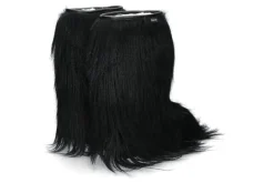 Damen Oscar Sport Damen-Fellstiefel CAPRA NERO