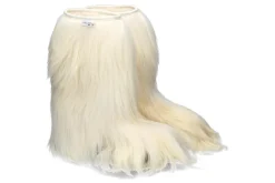 Damen Oscar Sport Damen-Fellstiefel CAPRA BIANCO