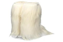 Damen Oscar Sport Damen-Fellstiefel CAPRA BIANCO