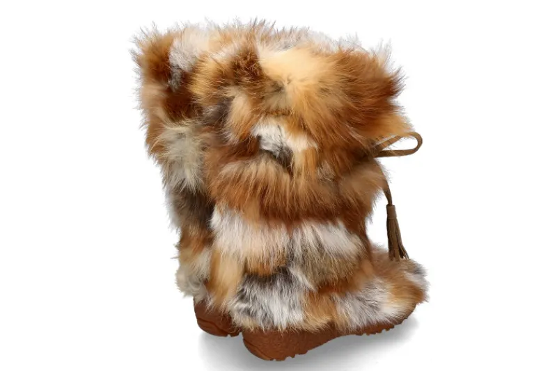 Damen Oscar Sport Fellstiefel BAFFY-V RED