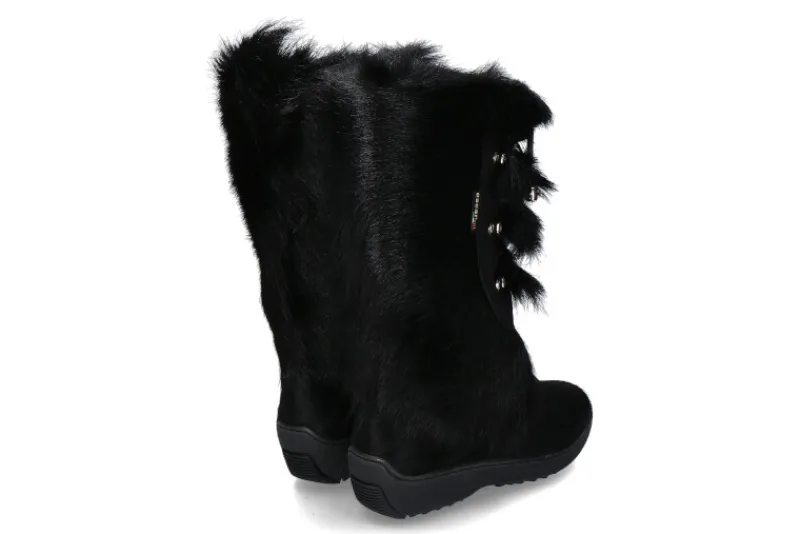Damen Oscar Sport Fellstiefel CORINNE BLACK