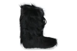 Herren Oscar Sport Herren-Fellstiefel BAFFY VOLPE- nero/ schwarz