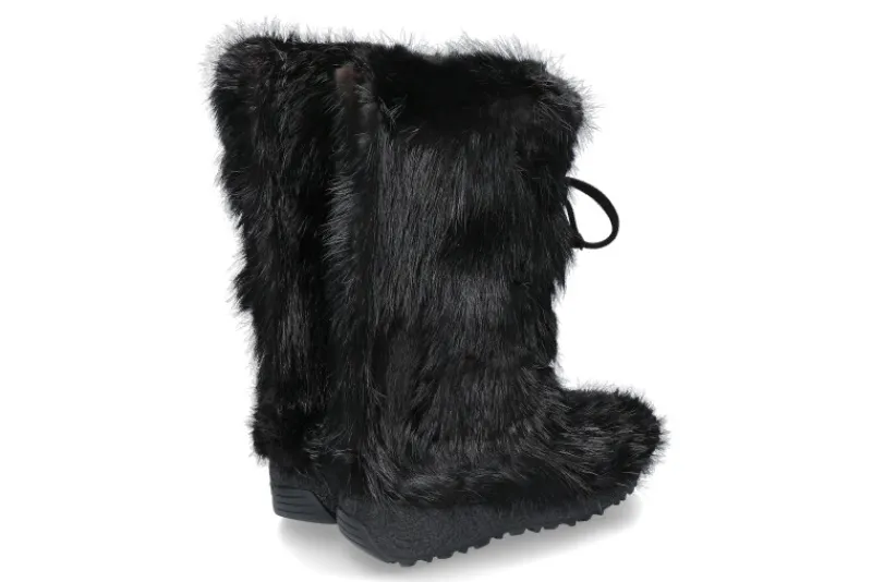 Herren Oscar Sport Herren-Fellstiefel CASTORO BAFFY- nero/ schwarz