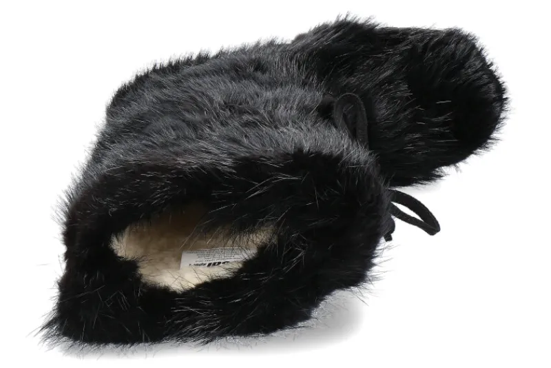 Herren Oscar Sport Herren-Fellstiefel CASTORO BAFFY- nero/ schwarz