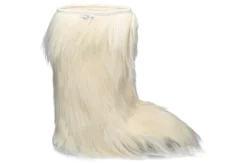 Herren Oscar Sport Herren-Fellstiefel CAPRA- bianco/ weiss