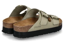 Damen Birkenstock Papillion by ARIZONA SCHMAL FLEX PLATFORM- eucalyptus