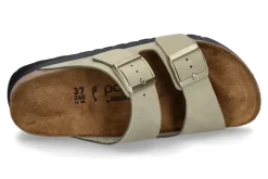 Damen Birkenstock Papillion by ARIZONA SCHMAL FLEX PLATFORM- eucalyptus