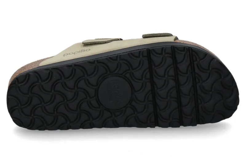 Damen Birkenstock Papillion by ARIZONA SCHMAL FLEX PLATFORM- eucalyptus