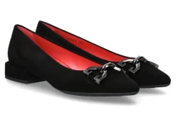 Damen Pas de rouge Ballerina JANET -nero