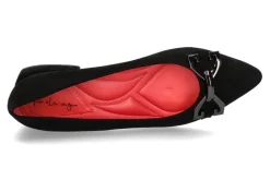 Damen Pas de rouge Ballerina JANET -nero