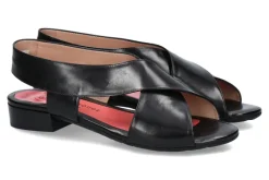 Damen Pas de rouge Sandale FLEUR PARMA NERO (40½)