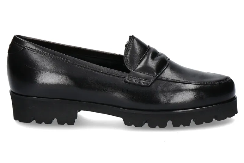 Damen Pas de rouge Slipper gefüttert MARTA NAPPA NERO (39)