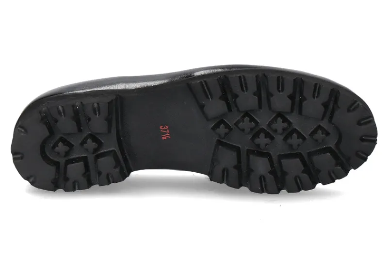 Damen Pas de rouge Slipper gefüttert MARTA NAPPA NERO (39)