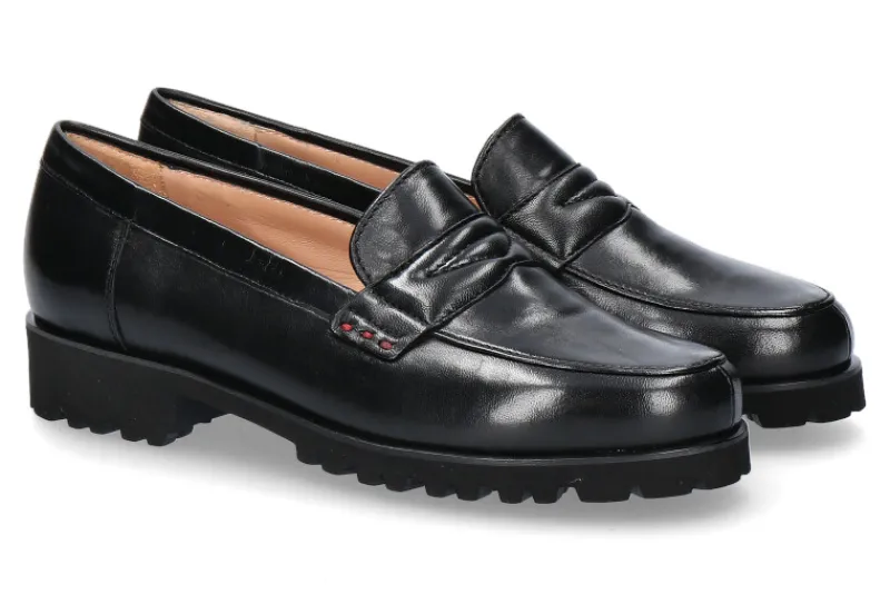 Damen Pas de rouge Slipper MARTA NAPPA NERO (37 )