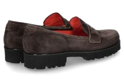 Damen Pas de rouge Slipper MARTA CAMOSCIO CHOCOLAT (42)