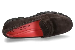 Damen Pas de rouge Slipper MARTA CAMOSCIO CHOCOLAT (42)