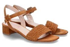 Damen Pascucci Sandale CAMOSCIO BRANDY/braun