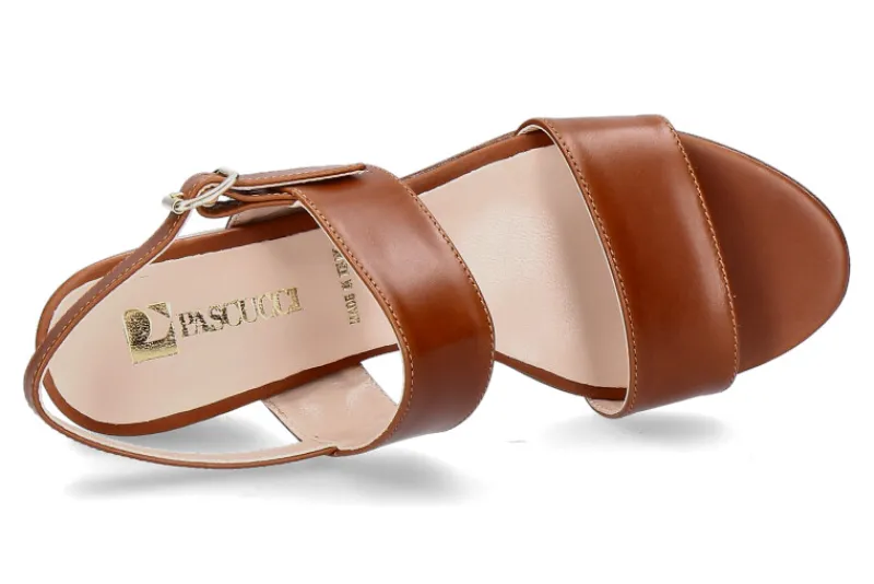 Damen Pascucci Sandale RANCH soft leder braun