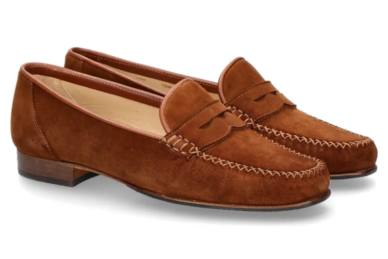 Damen Pascucci Slipper AMALFI BRANDY