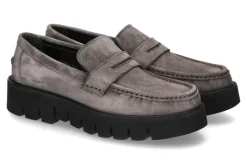 Damen Pascucci Slipper CAMOSCIO 1294 IDA - grau