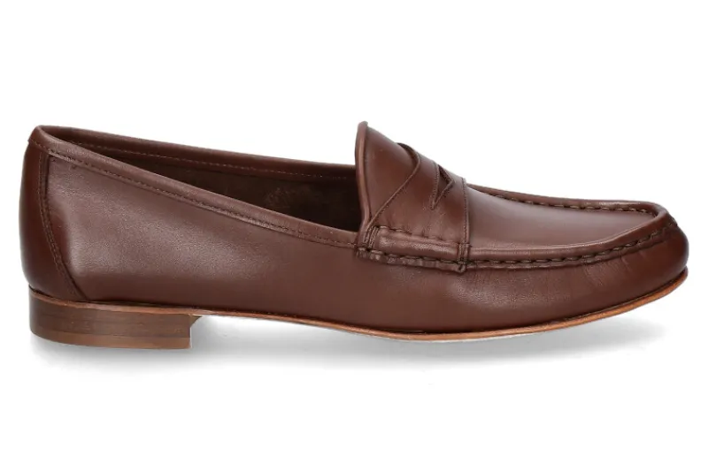 Damen Pascucci Slipper KIPS brandy/braun