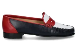 Damen Pascucci Slipper NAPPA BLU BIANCO ROSSO (40)