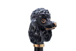 Damen Pasotti Schuhanzieher BARBONCINO NERO GOLD