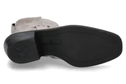 Damen Paul Green Biker- Boots SOFT SUEDE- stone/ grau