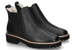 Damen Paul Green Chelsea Boots gefüttert MAJOR CALF- black/ schwarz