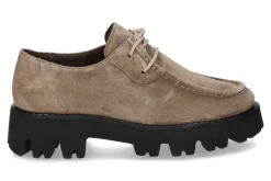 Damen Paul Green Schnürschuh SOFT SUEDE- antelope