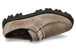 Damen Paul Green Schnürschuh SOFT SUEDE- antelope