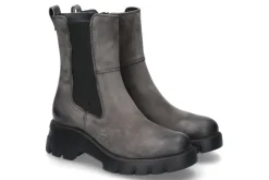 Damen Paul Green Stiefelette ROYAL NUBUK- iron/dunkelgrau