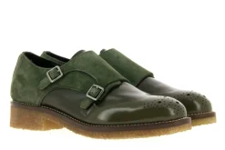 Damen Peperosa Monk ABRASIVATO HERB CAMOSCIO OLIVA (36)