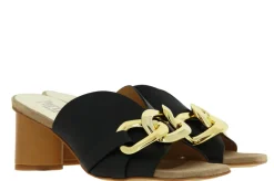 Damen Pertini Pantolette CESAR BLACK