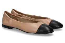 Damen Pomme D'Or Ballerina GIORGIA GLOVE schwarz/sahara