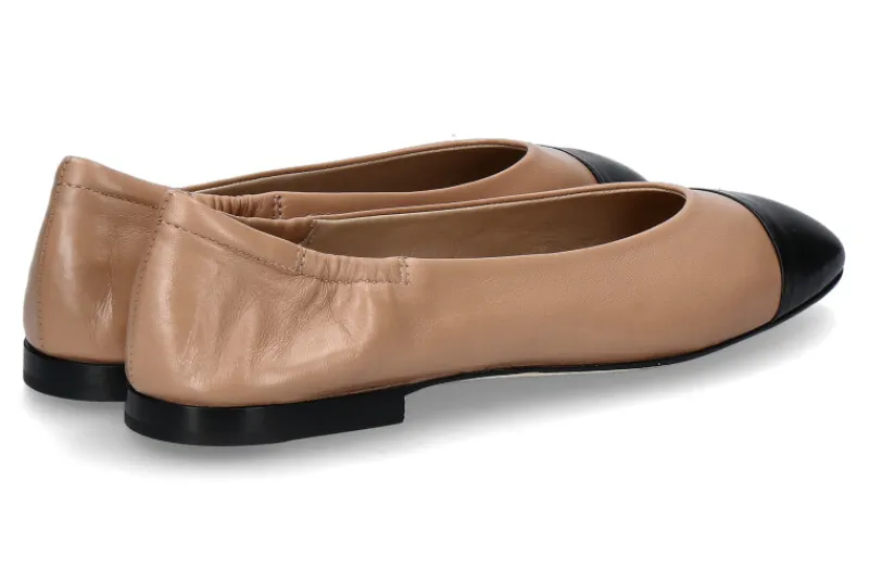 Damen Pomme D'Or Ballerina GIORGIA GLOVE schwarz/sahara