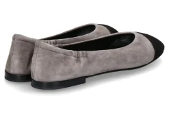 Damen Pomme D'Or Ballerina GIORGIA CAMOSCIO- schwarz/taupe