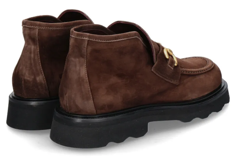 Damen Pomme D'Or Bootie NICKY CAMOSCIO- espresso/ dunkelbraun