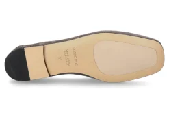 Damen Pomme D'Or Slipper ANGIE CAMOSCIO- taupe