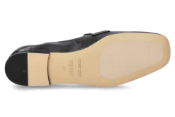 Damen Pomme D'Or Slipper ANGIE GLOVE NERO/ CUOIO NERO