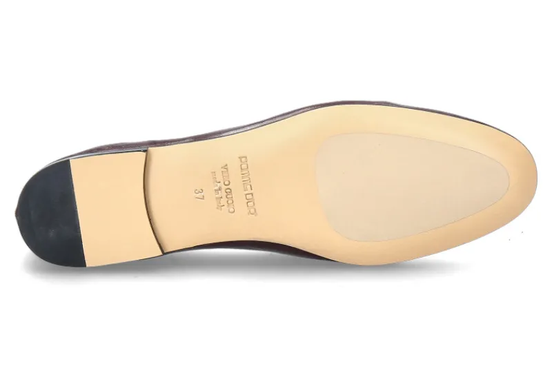 Damen Pomme D'Or Slipper GIORGIA GLOVE- bordeaux/bordorot