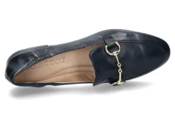 Damen Pomme D'Or Slipper GLOVE NAVY CUOIO NERO (36)