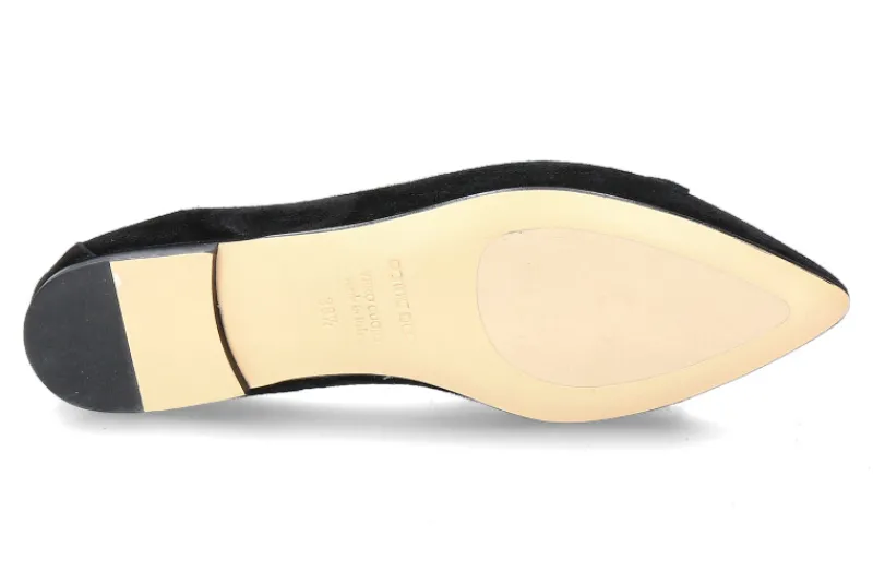 Damen Pomme D'Or Slipper GRACE CAMOSCIO NERO (40)