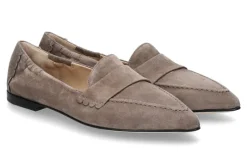 Damen Pomme D'Or Slipper GRACE CAMOSCIO- fango/braun