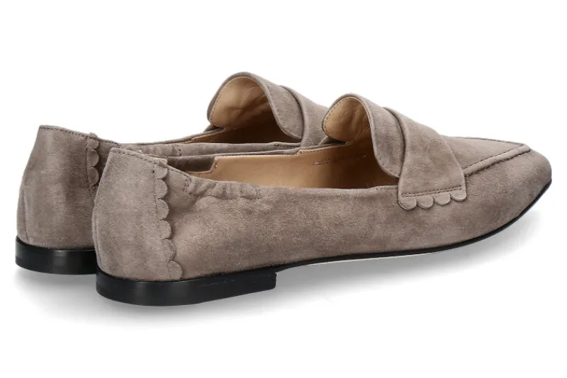 Damen Pomme D'Or Slipper GRACE CAMOSCIO- fango/braun