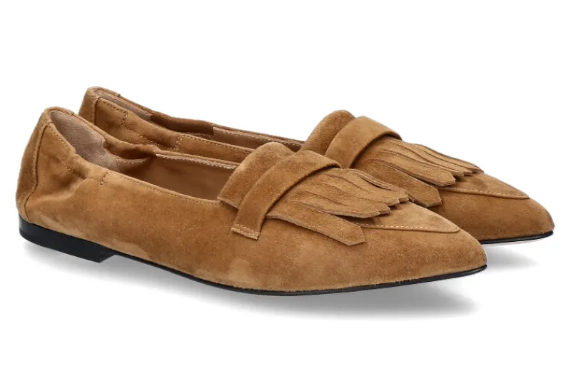 Damen Pomme D'Or Slipper GRACE CAMOSCIO CARAMEL (40)