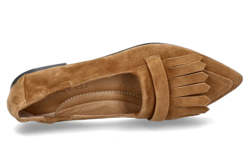 Damen Pomme D'Or Slipper GRACE CAMOSCIO CARAMEL (40)