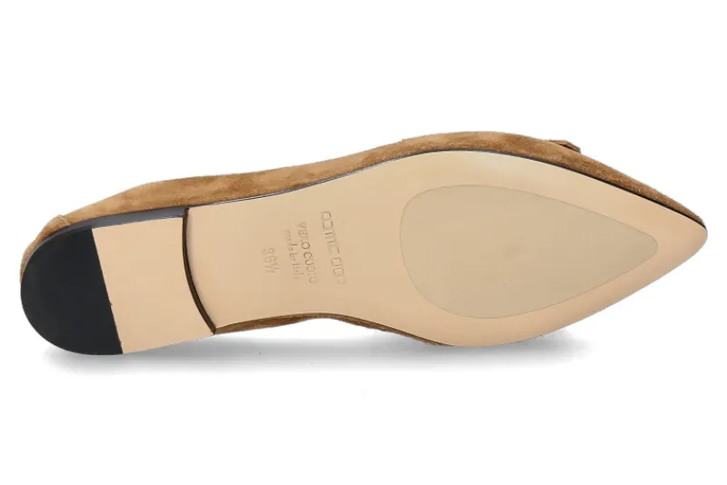 Damen Pomme D'Or Slipper GRACE CAMOSCIO CARAMEL (40)